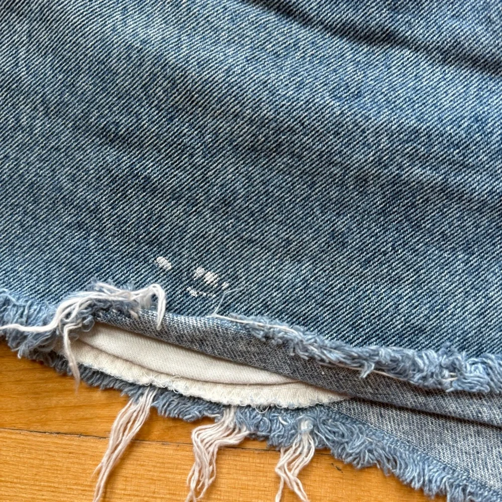 Vintage express jean shorts